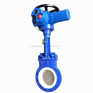 電動刀閘閥DMZ973X-10Q   DN200泥漿、空氣、渣